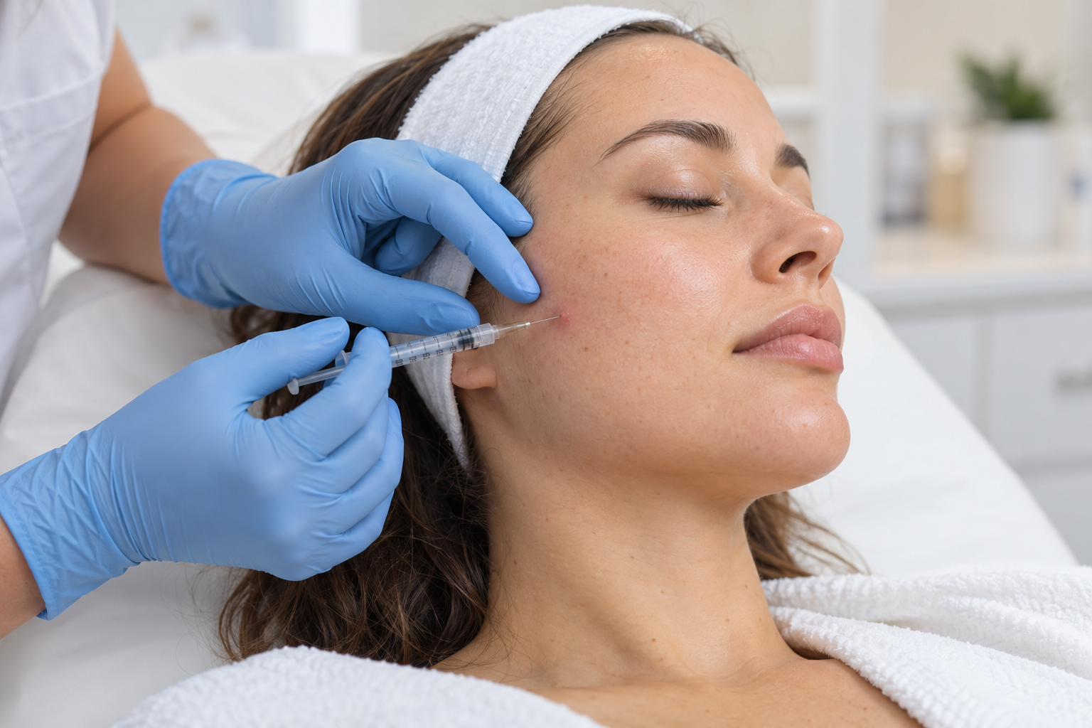 Acne Spot Injection